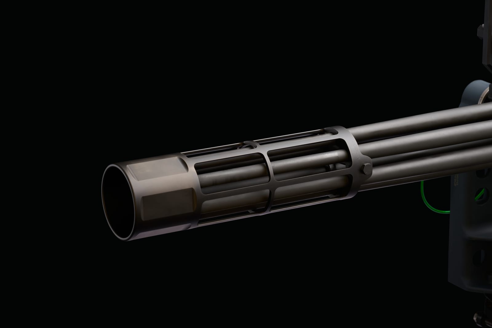 Barrel cluster of an M134-class weapon system